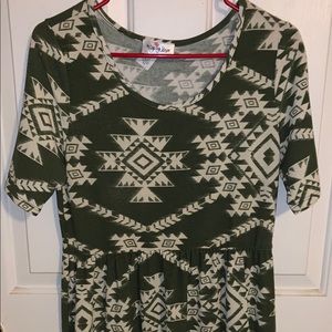 Comfy Aztec print dress